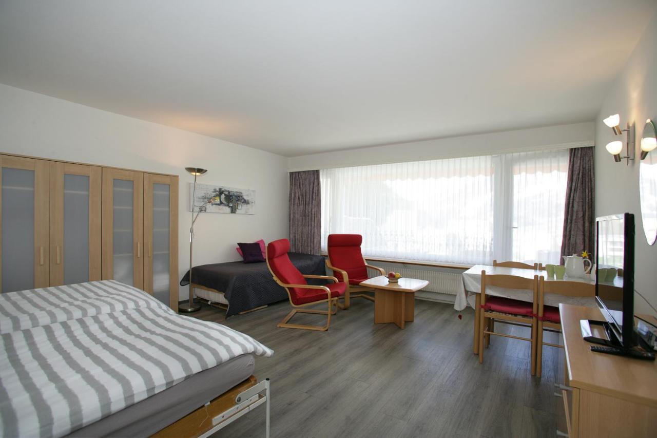 Apartments Haus Quelle Leukerbad Eksteriør bilde