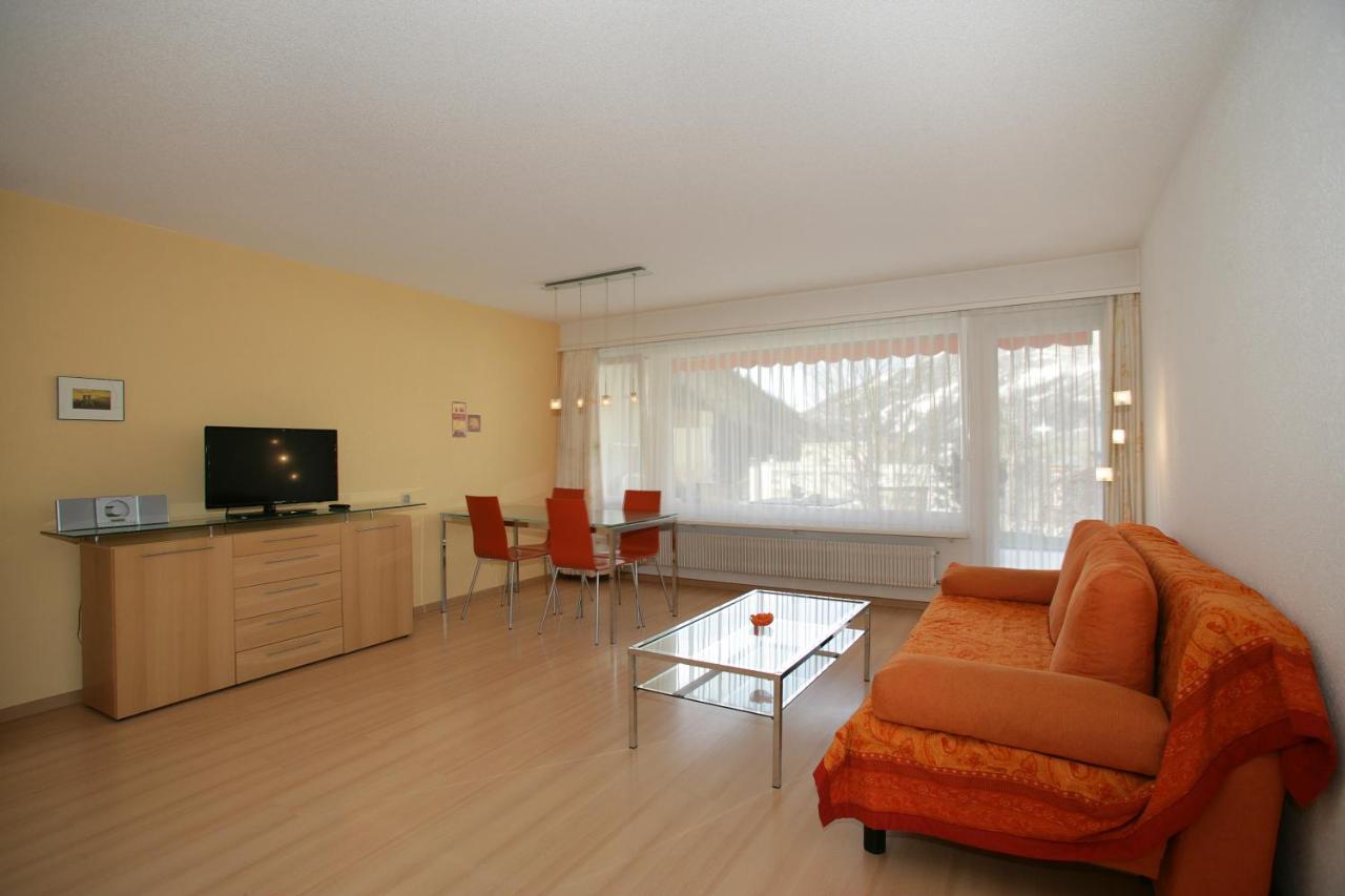 Apartments Haus Quelle Leukerbad Eksteriør bilde