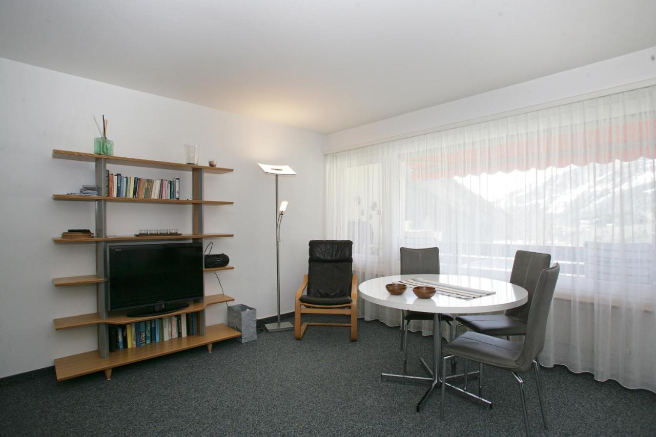 Apartments Haus Quelle Leukerbad Eksteriør bilde