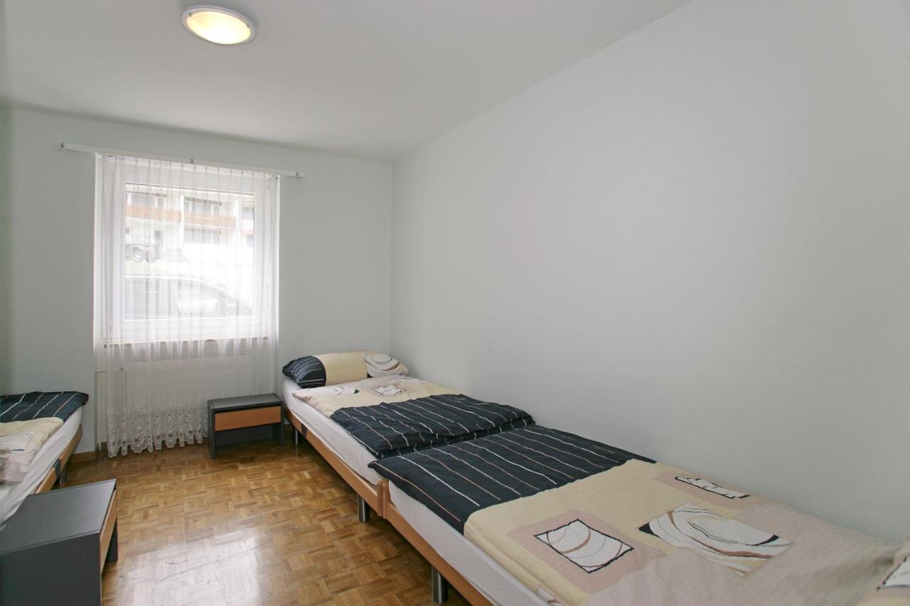 Apartments Haus Quelle Leukerbad Eksteriør bilde