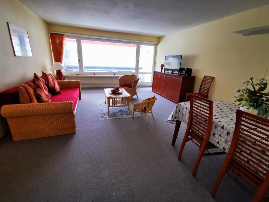 Apartments Haus Quelle Leukerbad Eksteriør bilde