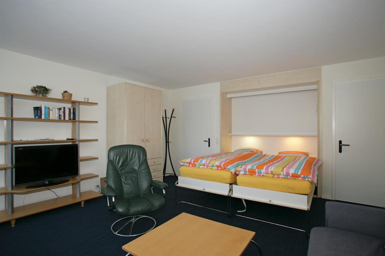 Apartments Haus Quelle Leukerbad Eksteriør bilde