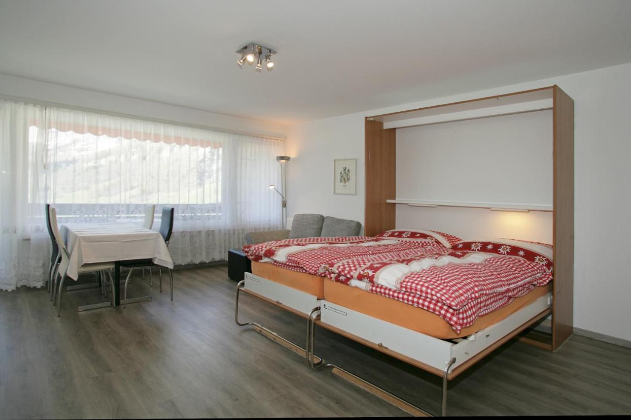 Apartments Haus Quelle Leukerbad Eksteriør bilde