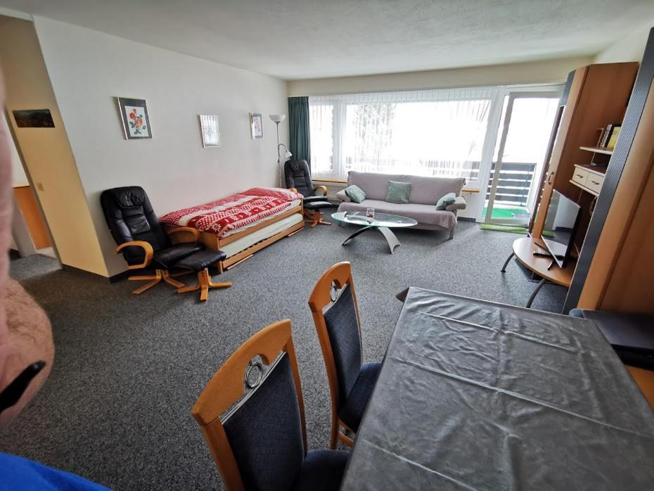 Apartments Haus Quelle Leukerbad Eksteriør bilde