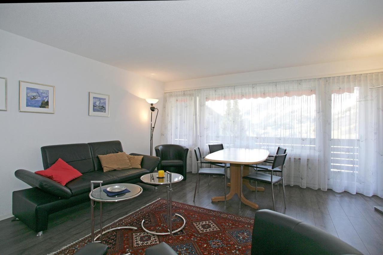 Apartments Haus Quelle Leukerbad Eksteriør bilde