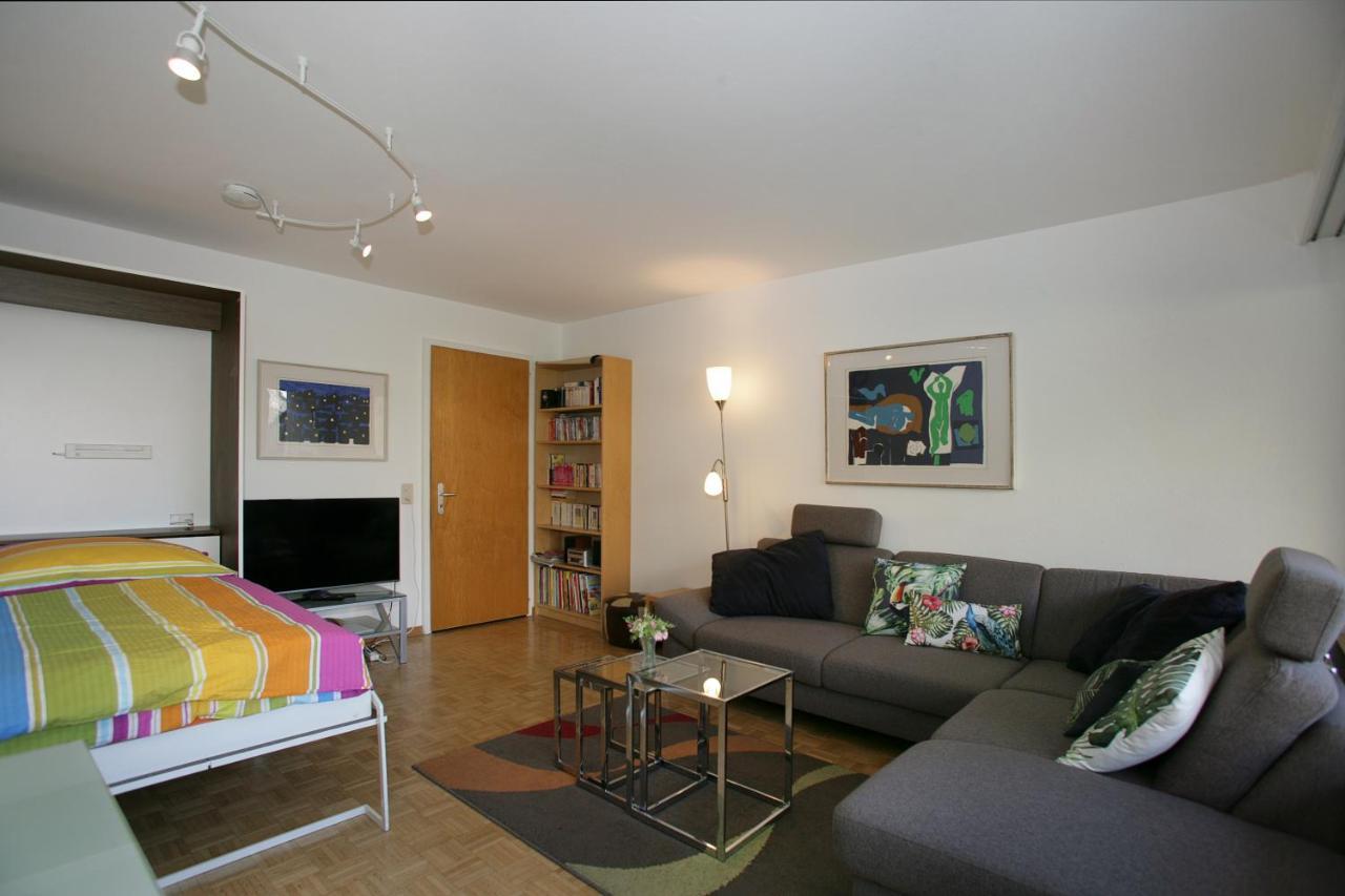 Apartments Haus Quelle Leukerbad Eksteriør bilde