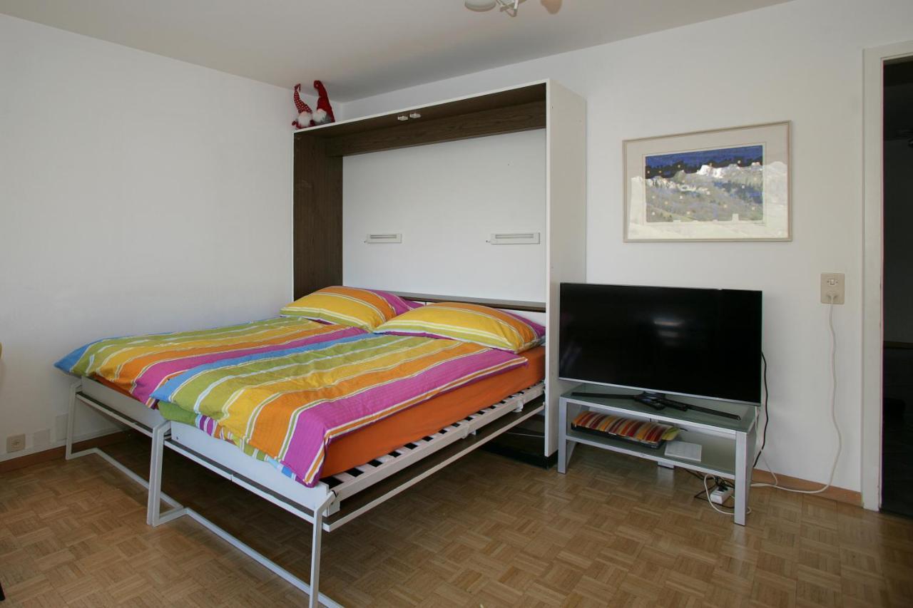 Apartments Haus Quelle Leukerbad Eksteriør bilde