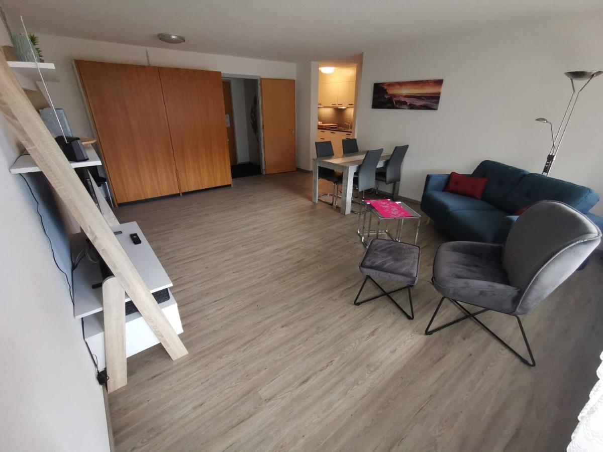 Apartments Haus Quelle Leukerbad Eksteriør bilde