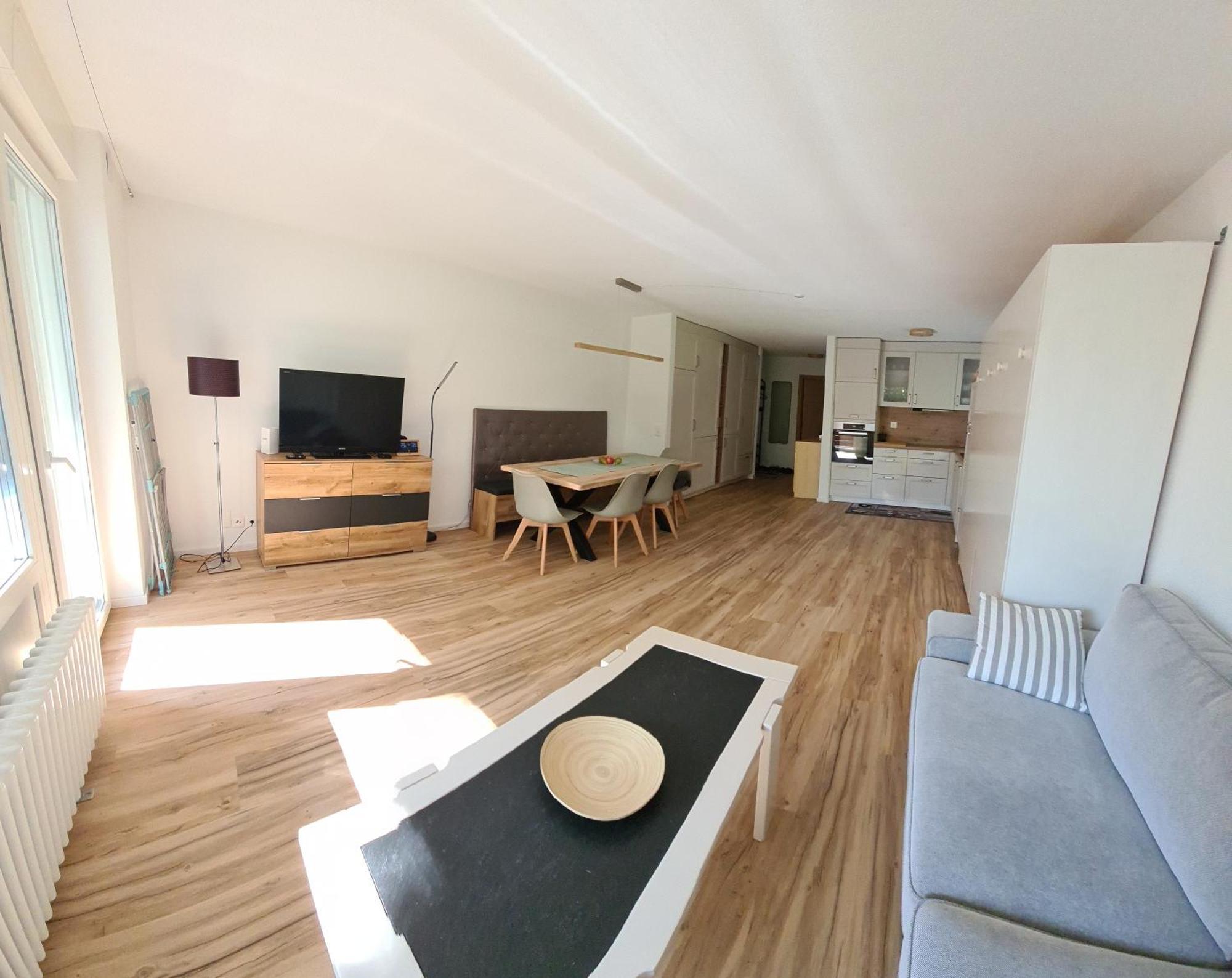 Apartments Haus Quelle Leukerbad Eksteriør bilde