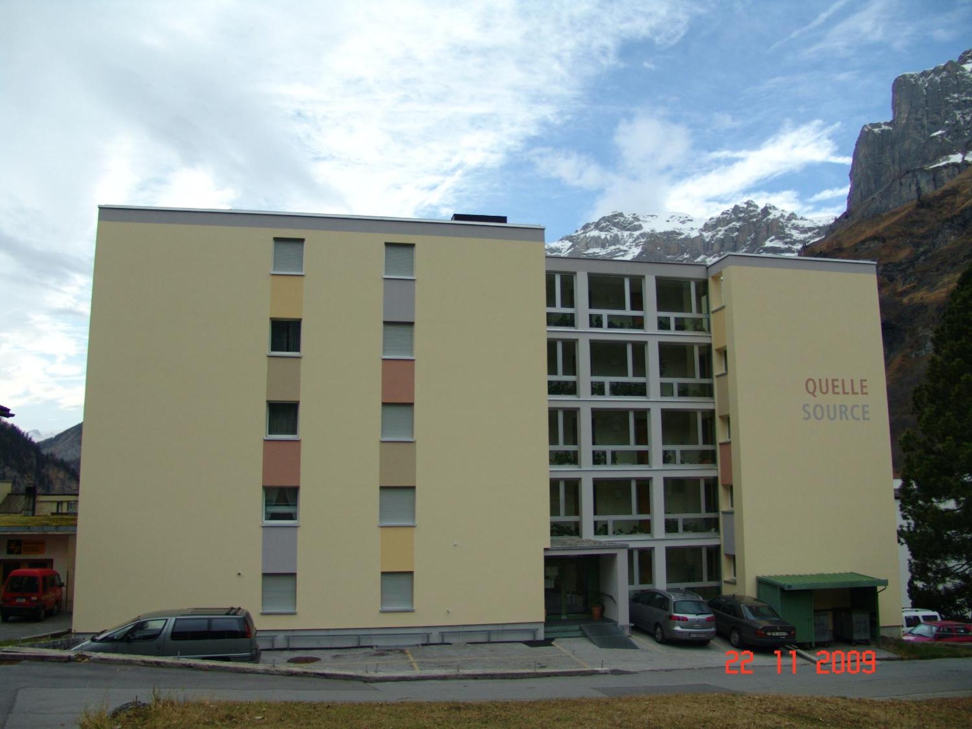 Apartments Haus Quelle Leukerbad Eksteriør bilde